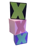 2025 L21 Mini Cube Music Box | TWS Bluetooth X Speaker 5W | Desktop Wireless Mini Speakers for Home & Party 1PCS