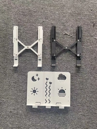 Adjustable Desktop Laptop and Tablet Stand - Portable & Foldable