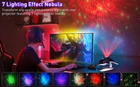 New Cute Dolphin Star Projector Light - LED Night Light, Starry Sky Projection for Kids, Home Decor, and Relaxation