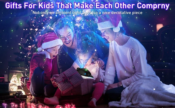 New Cute Dolphin Star Projector Light - LED Night Light, Starry Sky Projection for Kids, Home Decor, and Relaxation