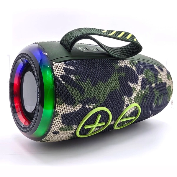 BOOMS380 Wireless Bluetooth Hi-Fi Stereo Speaker with RGB Lights & Deep Bass
