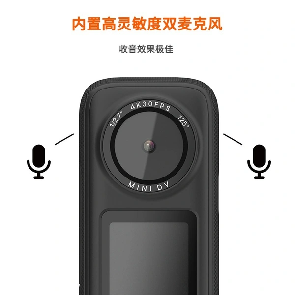 4K Ultra HD Outdoor Sports Recorder - Waterproof Body Camera with Wide-Angle Lens | M3 4K 