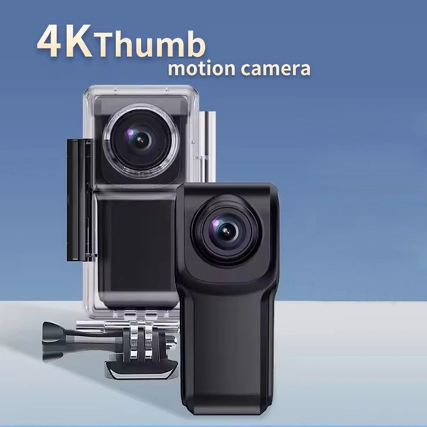 4K Ultra HD Pocket Action Camera – Compact Sports Camera with Wide-Angle Lens | PD34K