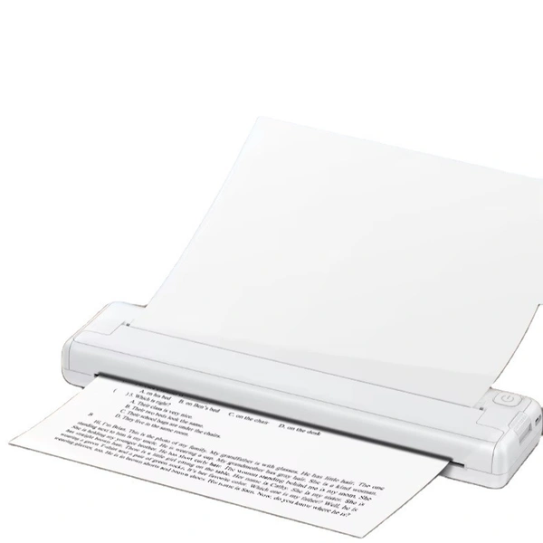 A4 Rechargeable USB Bluetooth Thermal Printer – Portable Wireless Printing Solution | Mini printer 