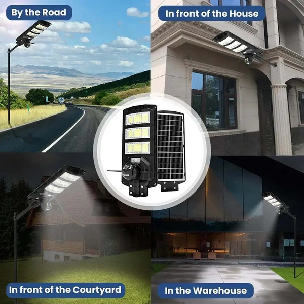 450W LED Solar Integrated Street Light – High-Lumen Outdoor Lighting Solution