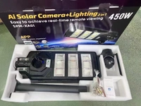 450W LED Solar Integrated Street Light – High-Lumen Outdoor Lighting Solution