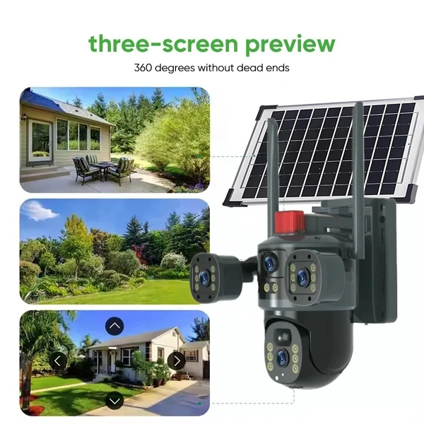 4G SIM Home Security CCTV Camera – Wireless Outdoor Surveillance