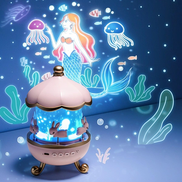 Rechargeable Kids' Projector Night Light – Perfect Gift for Children