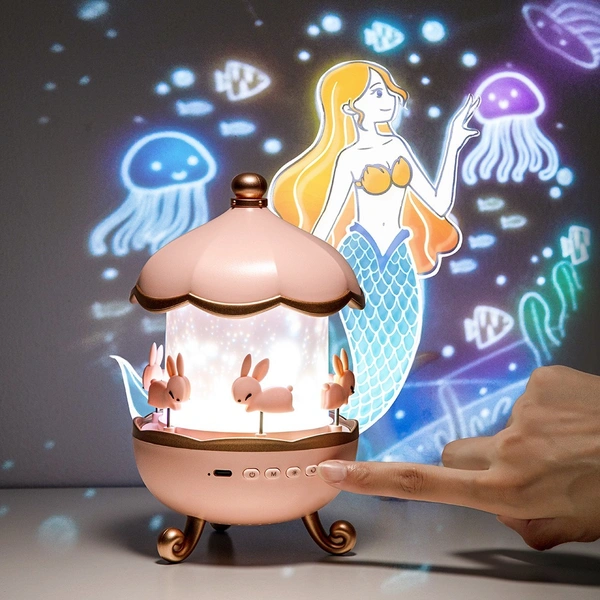 Rechargeable Kids' Projector Night Light – Perfect Gift for Children