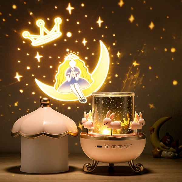 Rechargeable Kids' Projector Night Light – Perfect Gift for Children
