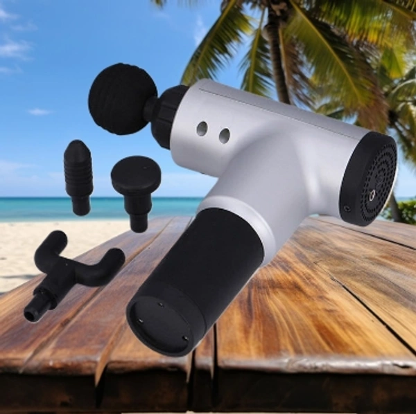 Cordless Electric Massage Gun for Sports Recovery – Portable Deep Tissue Relief