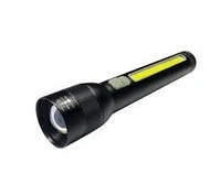 Zoomable LED Torch with 3 Modes – Super Bright 200W Flashlight