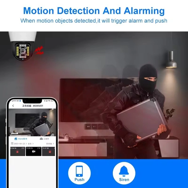 V380 Pro IP Indoor Camera – AI Motion Detection, Night Vision & 2-Way Audio