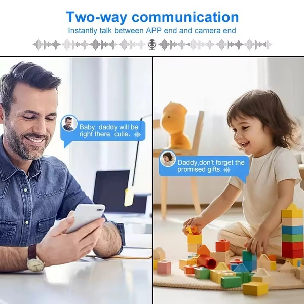 V380 Pro IP Indoor Camera – AI Motion Detection, Night Vision & 2-Way Audio