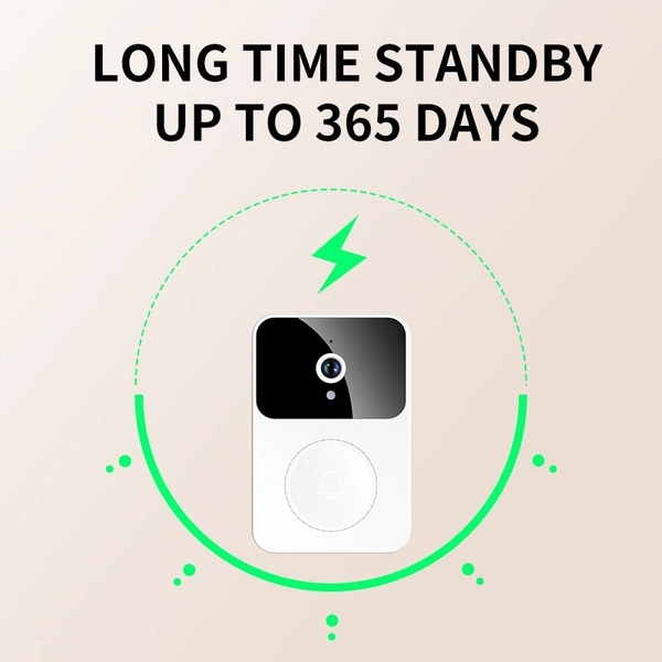 X9 Smart Visual Doorbell – Wireless Video Doorbell with Two-Way Audio & Motion Detection