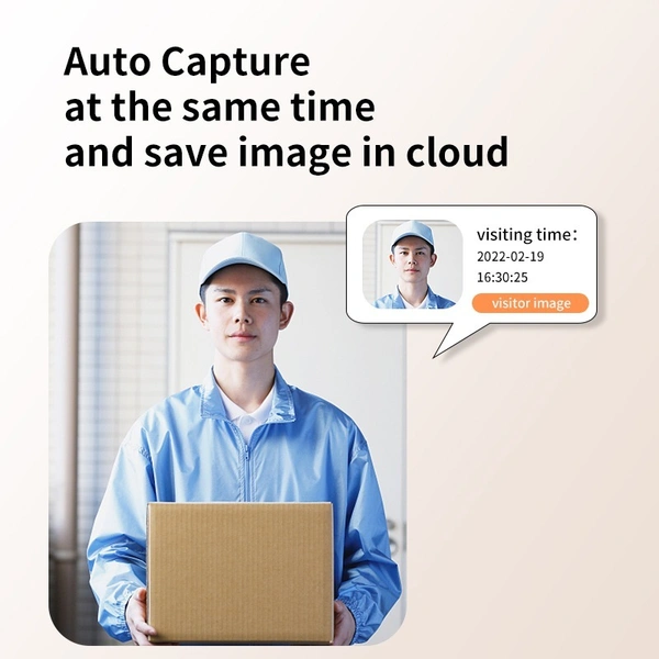 X9 Smart Visual Doorbell – Wireless Video Doorbell with Two-Way Audio & Motion Detection