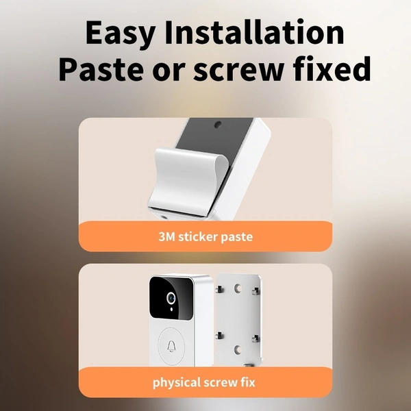 X9 Smart Visual Doorbell – Wireless Video Doorbell with Two-Way Audio & Motion Detection