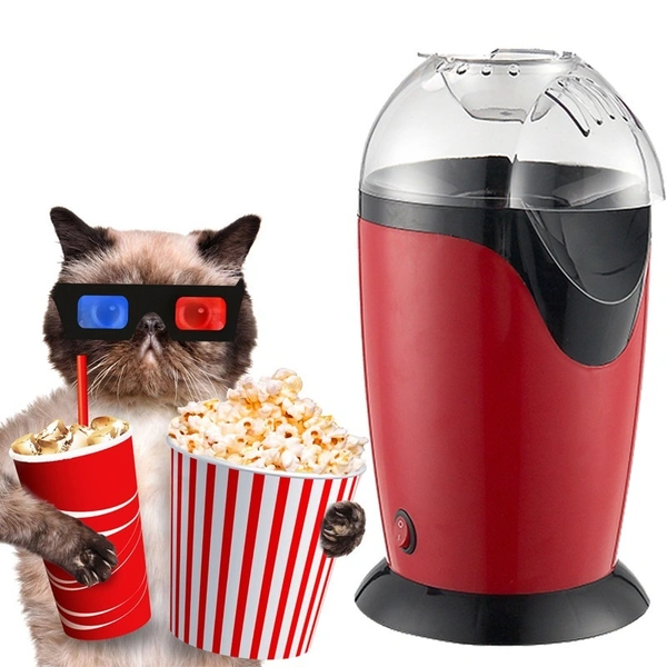 Full Automatic Popcorn Machine - Mini Home Popcorn Maker for Quick & Delicious Snacks