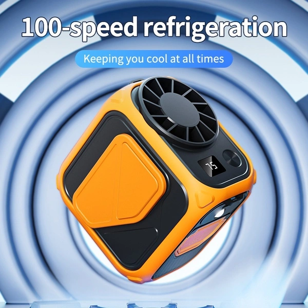 Rechargeable Portable Waist Clip Fan – Hands-Free, USB-Powered, Strong Airflow, Long Battery Life | K803