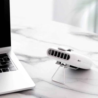 Hanging Waist Fan – USB Rechargeable, Hands-Free, Strong Airflow, Portable Cooling | F22