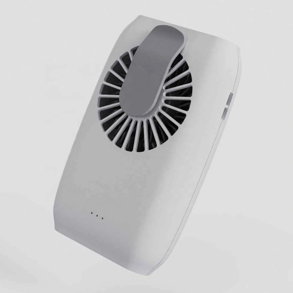 Hanging Waist Fan – USB Rechargeable, Hands-Free, Strong Airflow, Portable Cooling | F22