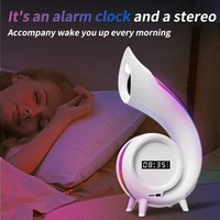 Wireless Bluetooth Speaker with RGB Night Light – Portable, HD Sound, Colorful Atmosphere Lamp | G69