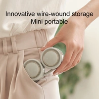 USB Rechargeable Hanging Neck Fan – Hands-Free, Portable, Ultra-Quiet Cooling | DQ210