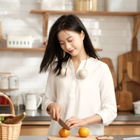 USB Rechargeable Hanging Neck Fan – Hands-Free, Portable, Ultra-Quiet Cooling | DQ210