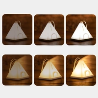 Portable Mini USB Rechargeable LED Night Light – Tent Light, Touch Control, Adjustable Brightness