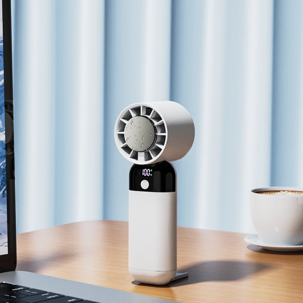 ZK03 Cooling Fan – Portable USB Mini Handheld Fan, Rechargeable & Lightweight