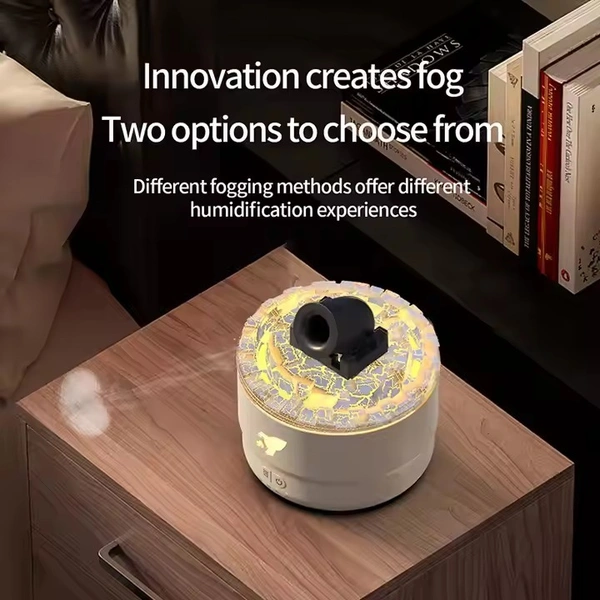 HX176 Humidifier – Volcanic Smoke Ring Toy, Air Blaster, USB Rechargeable