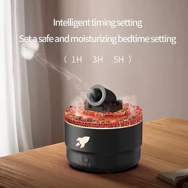 HX176 Humidifier – Volcanic Smoke Ring Toy, Air Blaster, USB Rechargeable