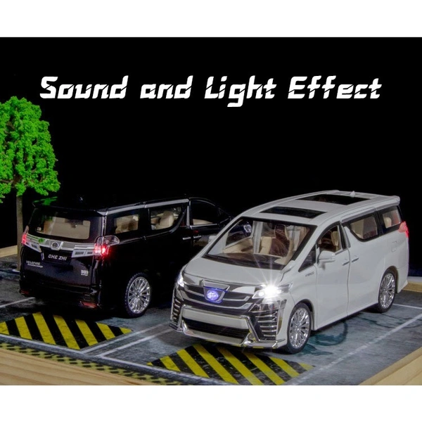 1:24 Scale Die-Cast Premium Car Model – Alloy Metal Toy with Light & Sound