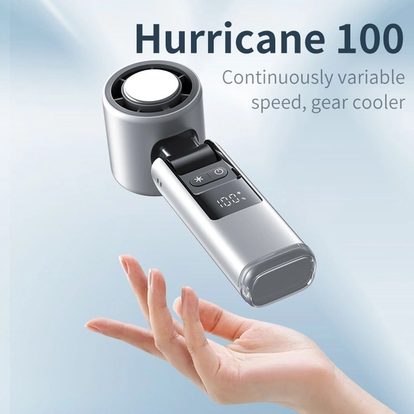 Portable Foldable High-Speed Handheld Fan – Rechargeable & Powerful Cooling | K-801