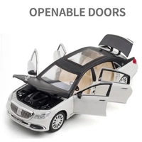 Diecast Toy 1:24 S600 Alloy Model – High-Quality, Detailed Car Model for Collectors