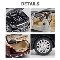 Diecast Toy 1:24 S600 Alloy Model – High-Quality, Detailed Car Model for Collectors