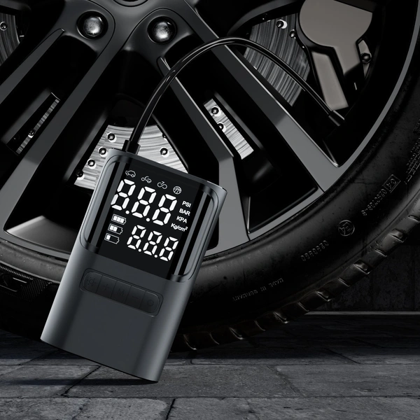 4000mAh Cordless Car Tire Inflator – Portable, Ultra-Lightweight, Fast Air Pump