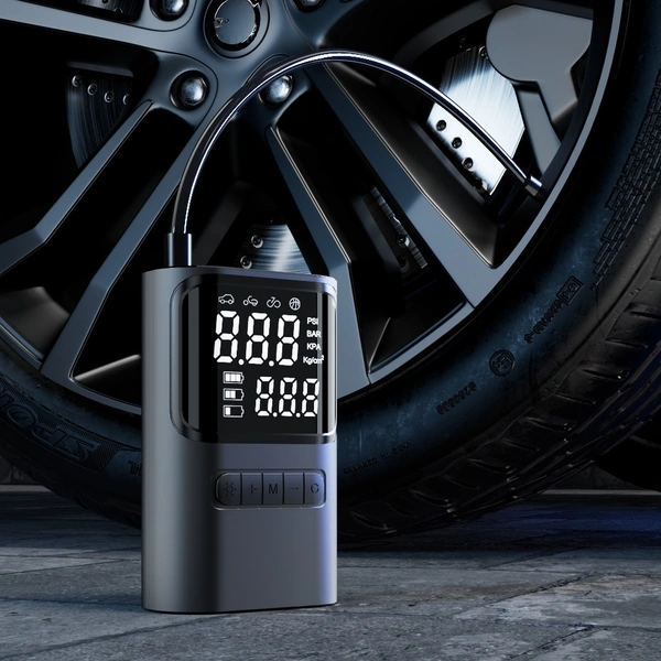 4000mAh Cordless Car Tire Inflator – Portable, Ultra-Lightweight, Fast Air Pump