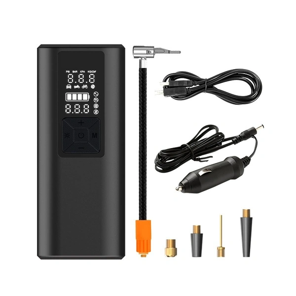 Smart Air Pump – Portable Fast Inflation for Car, Bike, and Sports Balls