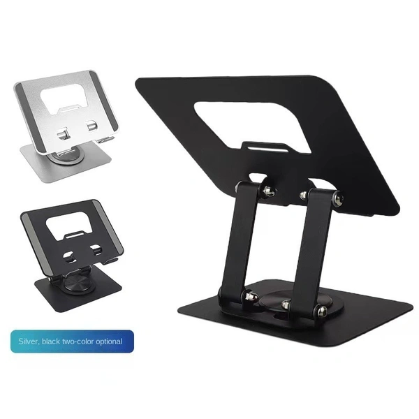 Portable Folding & Adjustable Tablet Stand – Height & Angle Adjustable, Sturdy & Lightweight