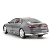 1:24 Die-Cast Audi Model Car – Alloy Metal, Pull-Back Action, Openable Doors, LED & Sound