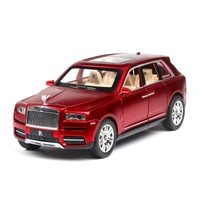 1:24 Die-Cast Rolls-Royce Cullinan Model Car – Alloy Body, Pull-Back Action, Openable Doors, LED & Sound