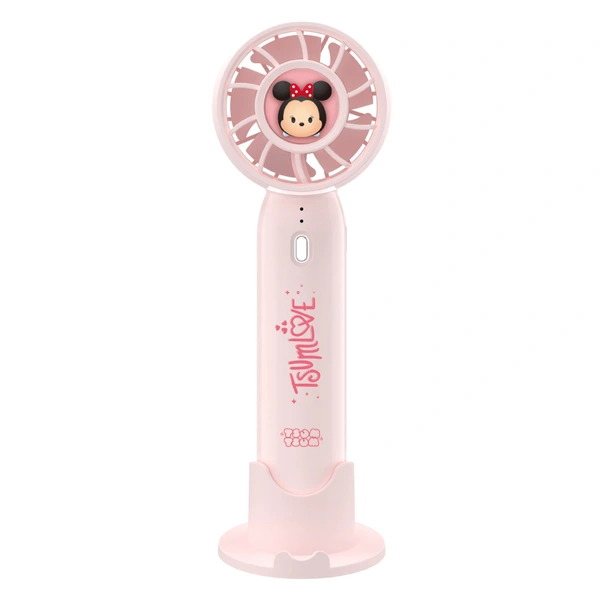Portable Handheld Mini Fan – USB Rechargeable, 3 Speed Cooling Fan for Travel & Office