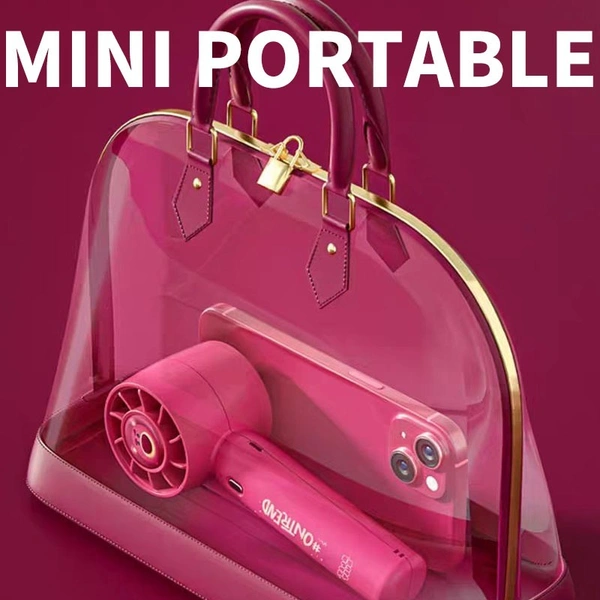 Portable Handheld Mini Fan – USB Rechargeable, 3 Speed Cooling Fan for Travel & Office