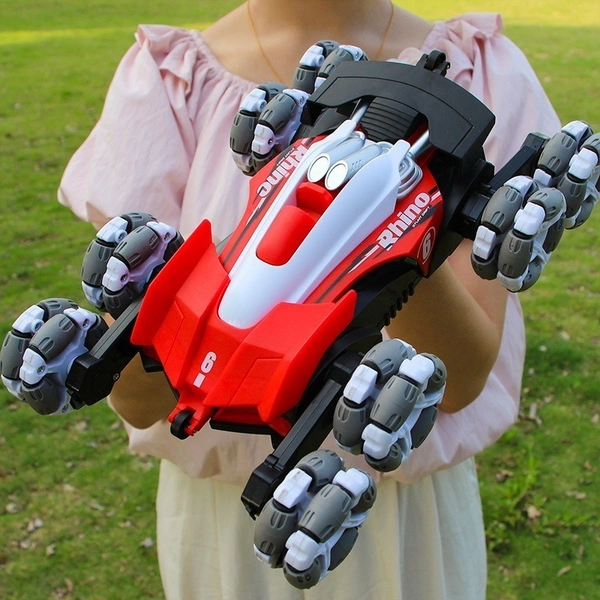 8WD Gesture Sensing RC Stunt Car – 360° Rotating Off-Road Remote Control Car