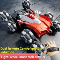 8WD Gesture Sensing RC Stunt Car – 360° Rotating Off-Road Remote Control Car
