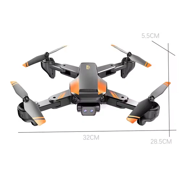 SJY-X68 Folding Drone – 4K Dual Camera, Optical Flow, Obstacle Avoidance