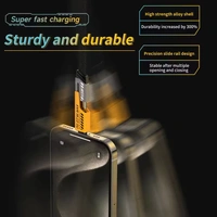 4-in-1 Zinc Alloy Electric Lighter – Windproof, Rechargeable, Multifunctional