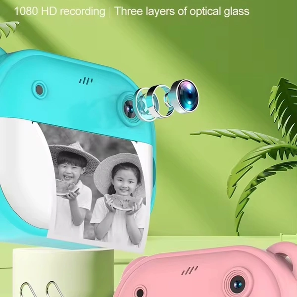 Mini printer camera 2.0-Inch Kids Instant Print Camera – Fun & Educational Toy with Thermal Printing