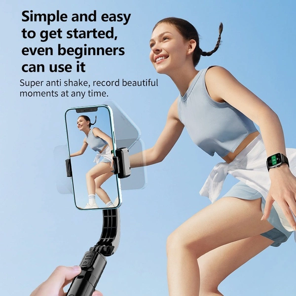 C08 Single-Axis Stabilizer – Desktop Gimbal for Smooth Video Recording